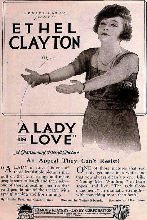A Lady in Love 1920 official movie poster