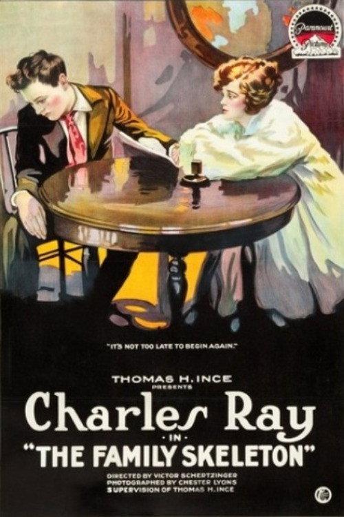 The Family Skeleton 1918 official movie poster