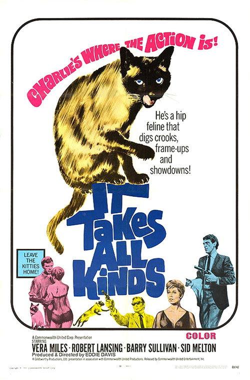 It Takes All Kinds 1969 official movie poster