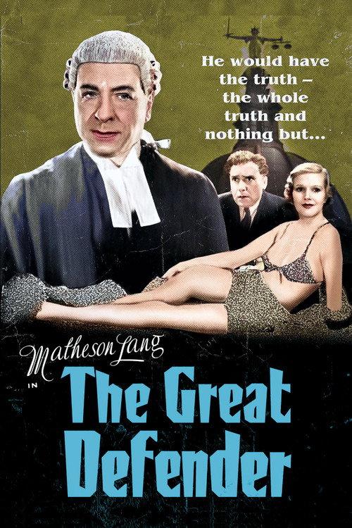 The Great Defender 1934 official movie poster