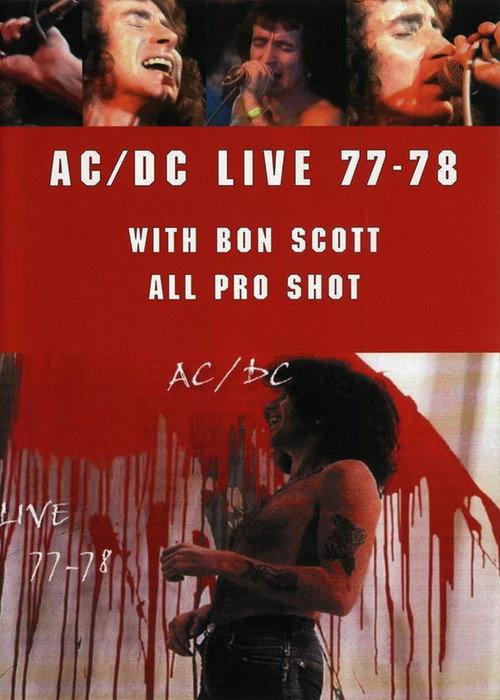 AC/DC – Live 77-78 2003 official movie poster