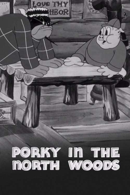 Porky in the North Woods 1936 official movie poster
