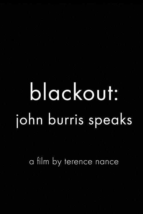 Blackout: John Burris Speaks 2015 official movie poster
