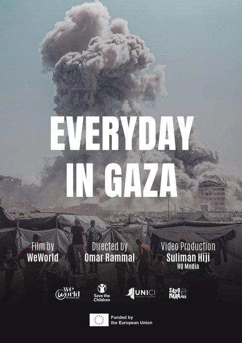 Everyday in Gaza 2025 official movie poster