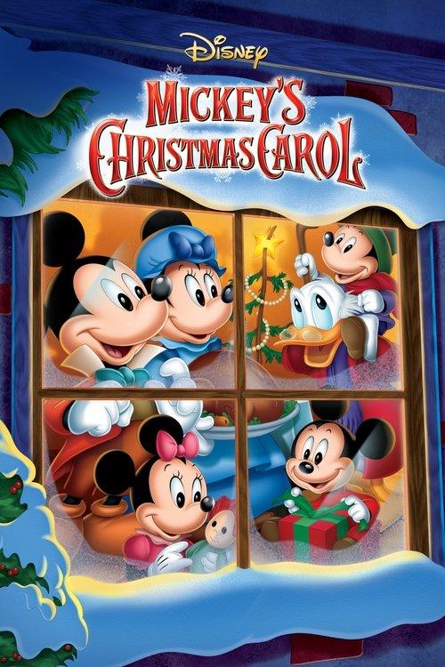 Mickey's Christmas Carol 1983 official movie poster