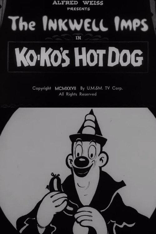 Ko-Ko's Hot Dog 1928 official movie poster