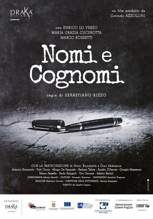 Nomi e cognomi 2015 official movie poster