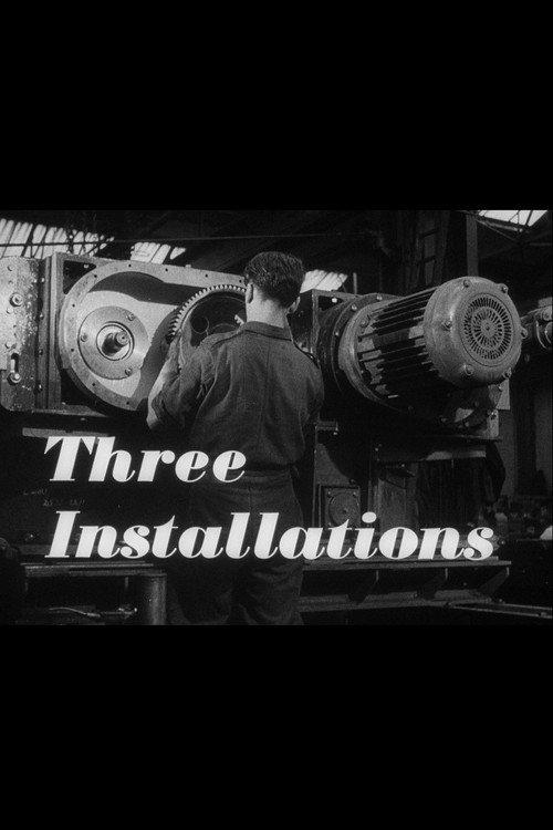 Three Installations 1952 official movie poster
