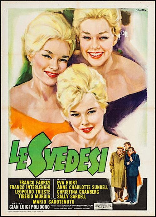 Le svedesi 1960 official movie poster