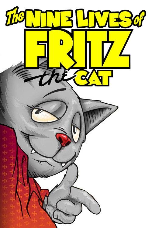 The Nine Lives of Fritz the Cat 1974 official movie poster
