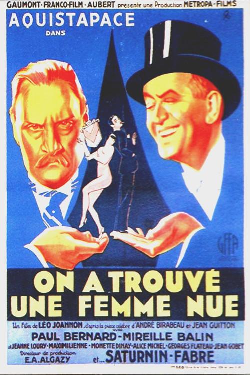 We Found a Naked Woman 1934 official movie poster