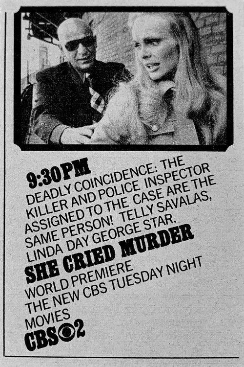 She Cried Murder 1973 official movie poster