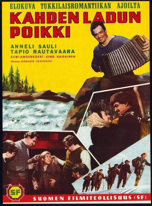 Kahden ladun poikki 1958 official movie poster