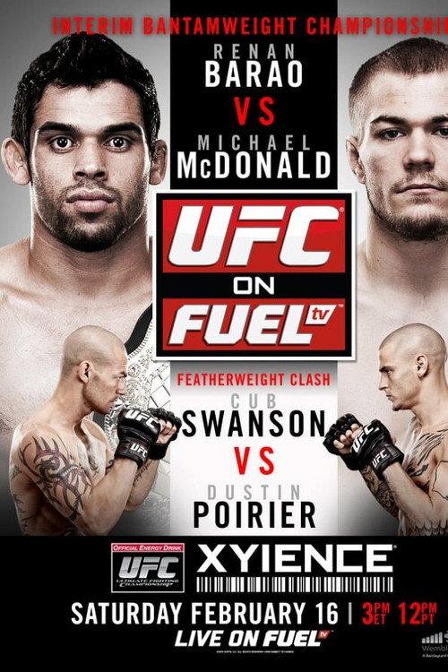 UFC on Fuel TV 7: Barao vs. McDonald 2013 official movie poster