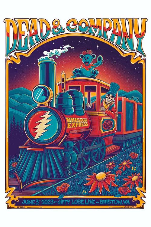 Dead & Company: 2023-06-03 Jiffy Lube Live, Bristow, VA 2023 official movie poster