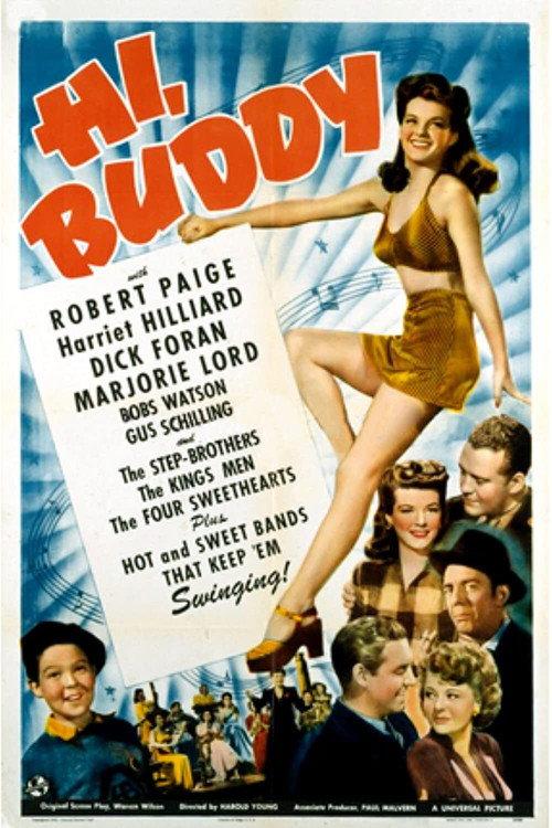 Hi, Buddy 1943 official movie poster