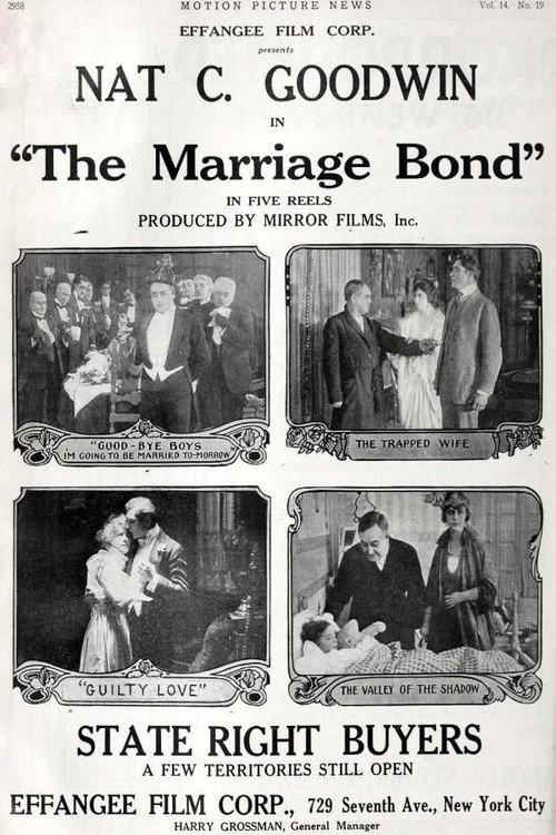 The Marriage Bond 1916 official movie poster