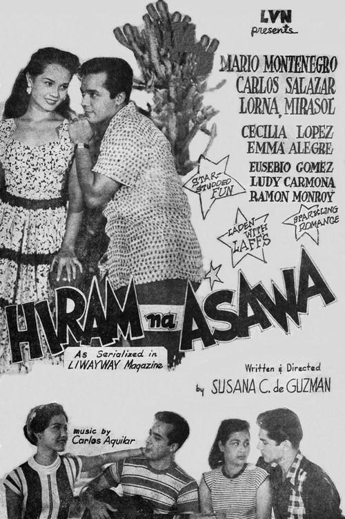 Hiram Na Asawa 1954 official movie poster