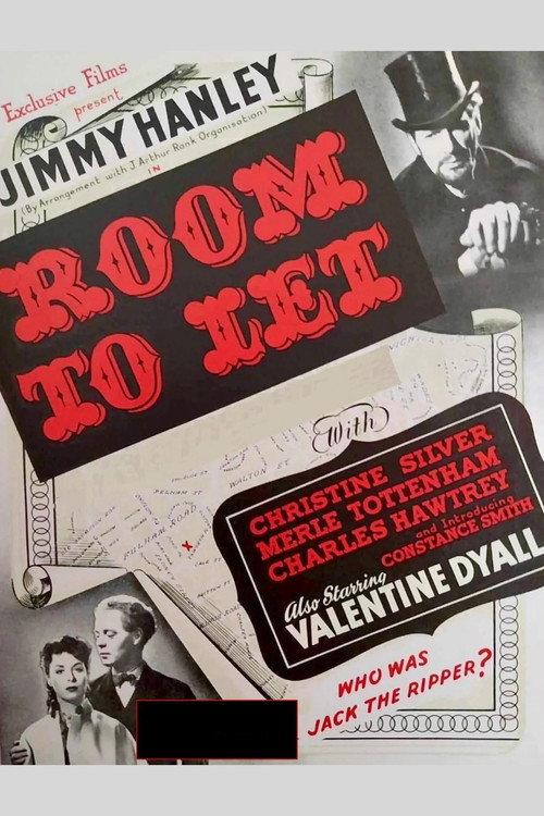Room to Let 1950 official movie poster