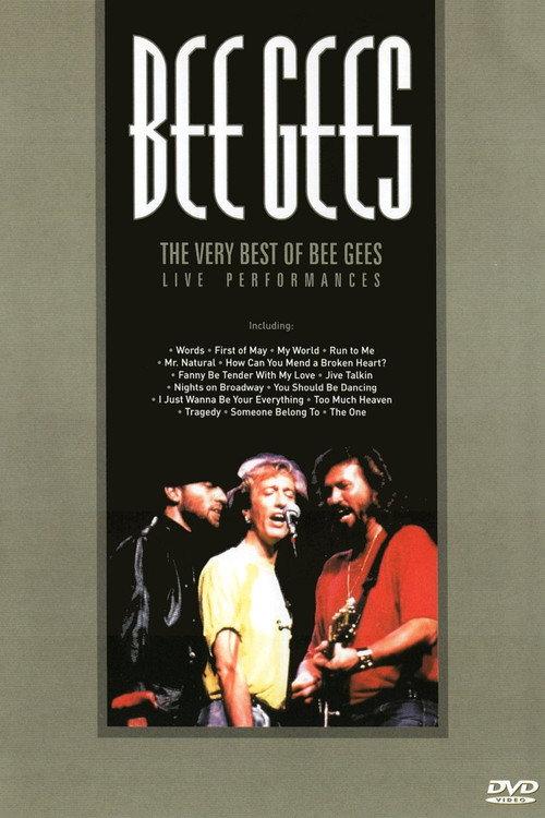 Bee Gees: The Very Best of Bee Gees - Live Performances 1990 official movie poster