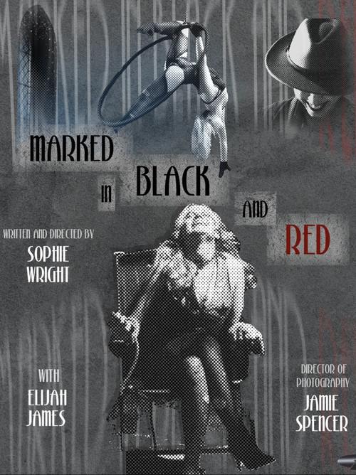 Harley and Joker: Marked in Black and Red 2024 official movie poster