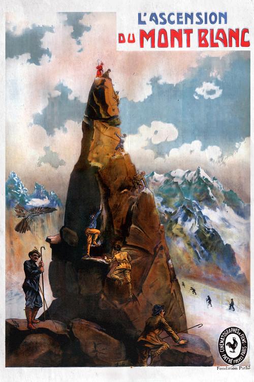 The Ascent of Mont Blanc 1907 official movie poster
