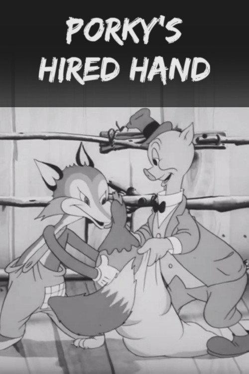 Porky's Hired Hand 1940 official movie poster