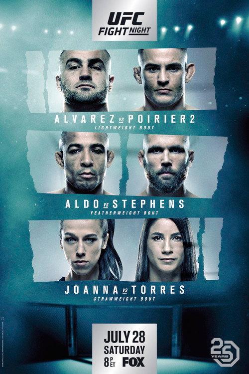 UFC on Fox 30: Alvarez vs. Poirier 2 2018 official movie poster