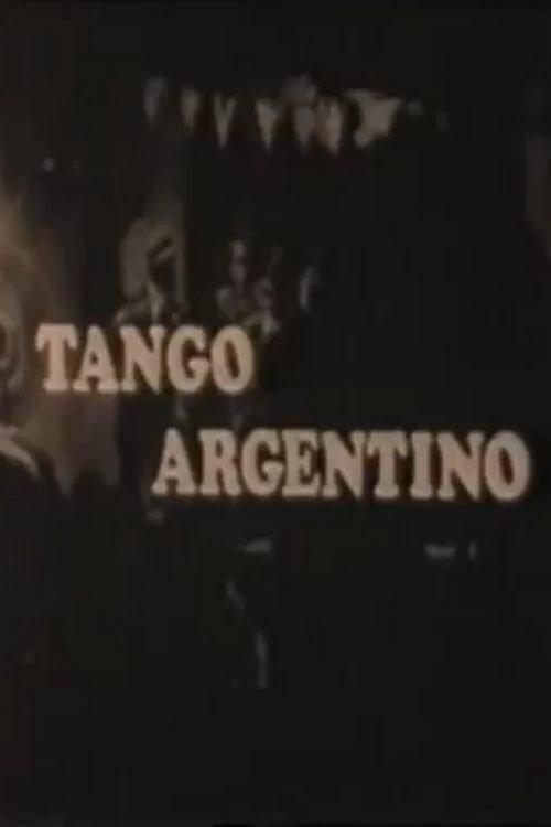 Tango argentino 1969 official movie poster
