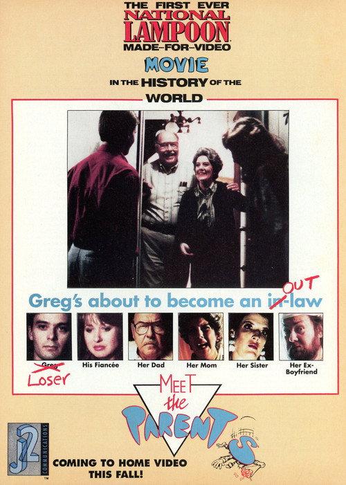 Meet the Parents 1991 official movie poster