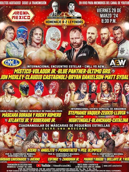 CMLL Homenaje a Dos Leyendas 2024 2024 official movie poster