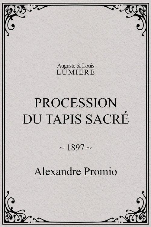 Procession of the Sacred Carpet 1897 official movie poster
