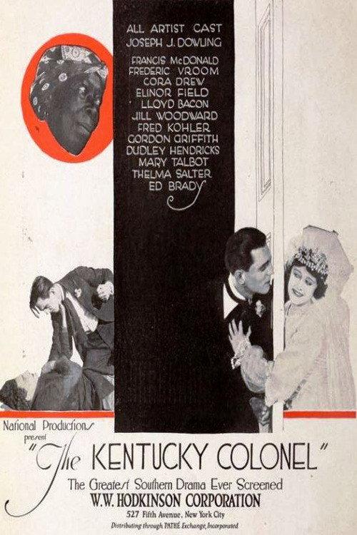 The Kentucky Colonel 1920 official movie poster