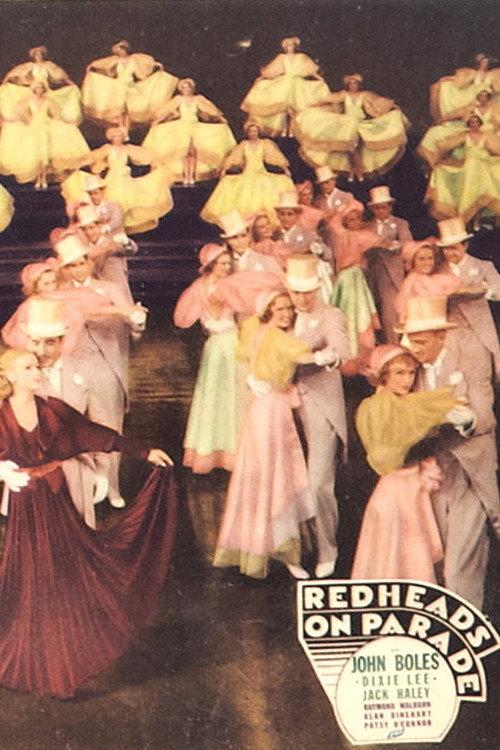 Redheads on Parade 1935 official movie poster