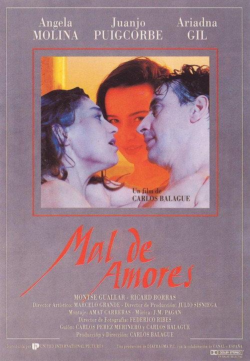 Mal de amores 1993 official movie poster
