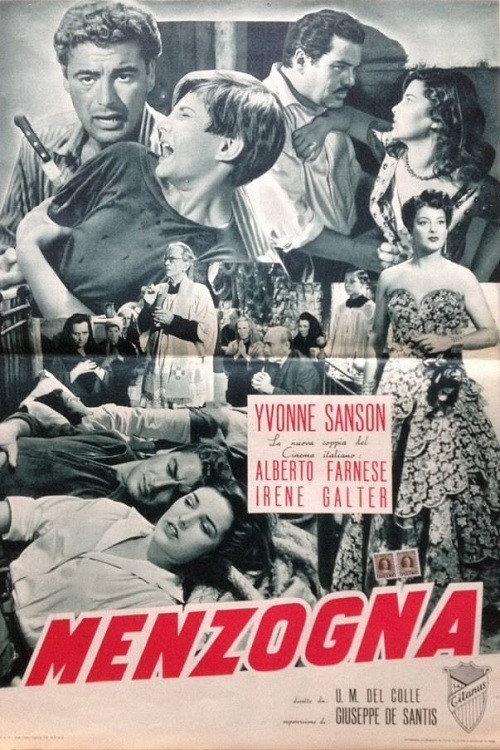 Menzogna 1952 official movie poster