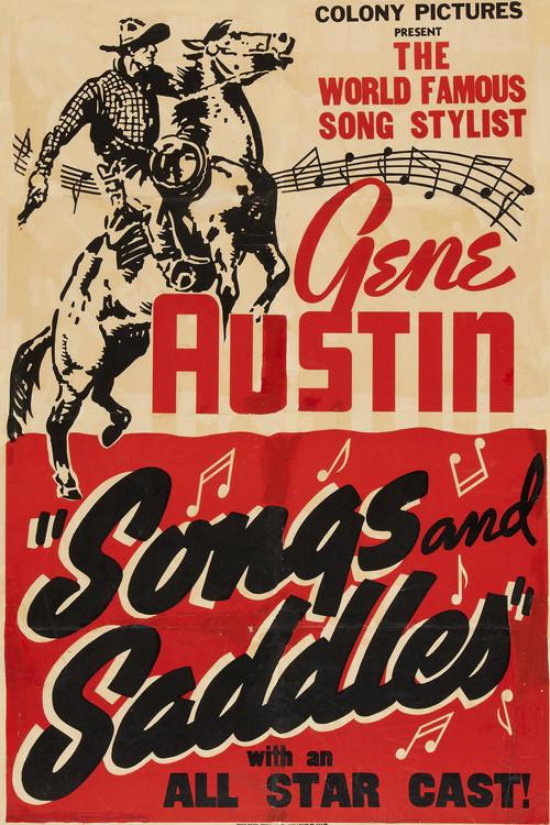 Songs and Saddles 1938 official movie poster