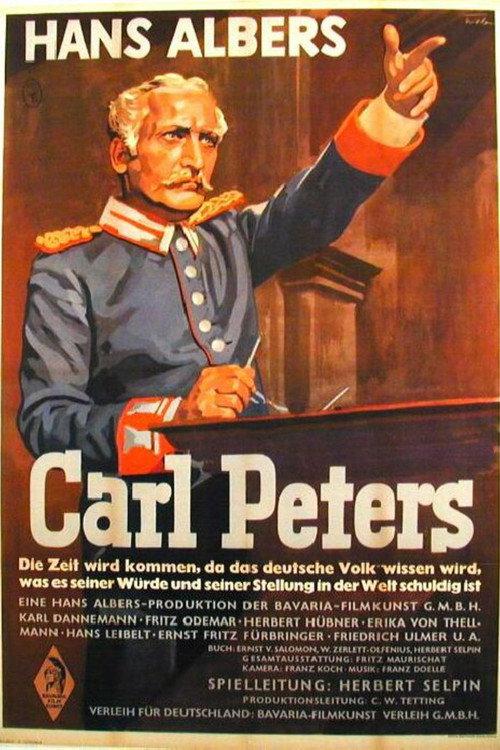 Carl Peters 1941 official movie poster