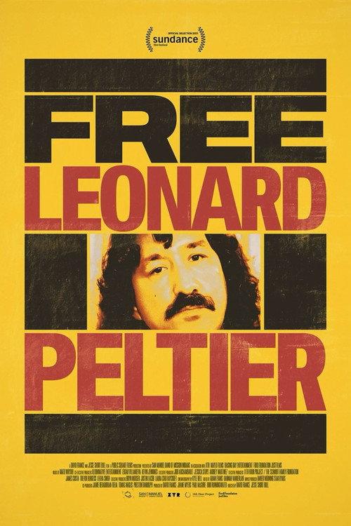 Free Leonard Peltier 2025 official movie poster