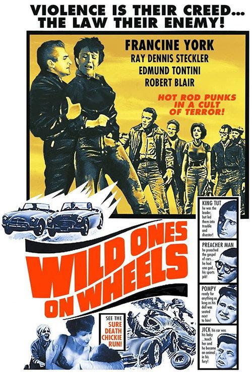 Wild Ones on Wheels 1962 official movie poster