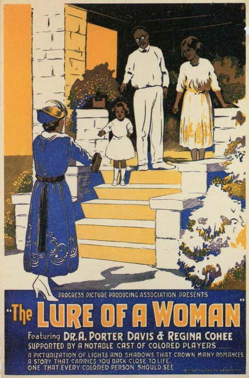 The Lure of a Woman 1921 official movie poster