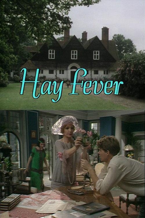 Hay Fever 1984 official movie poster