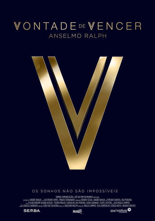 Vontade de Vencer - Anselmo Ralph 2015 official movie poster