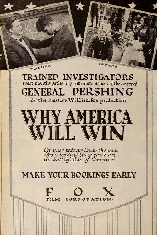 Why America Will Win 1918 official movie poster