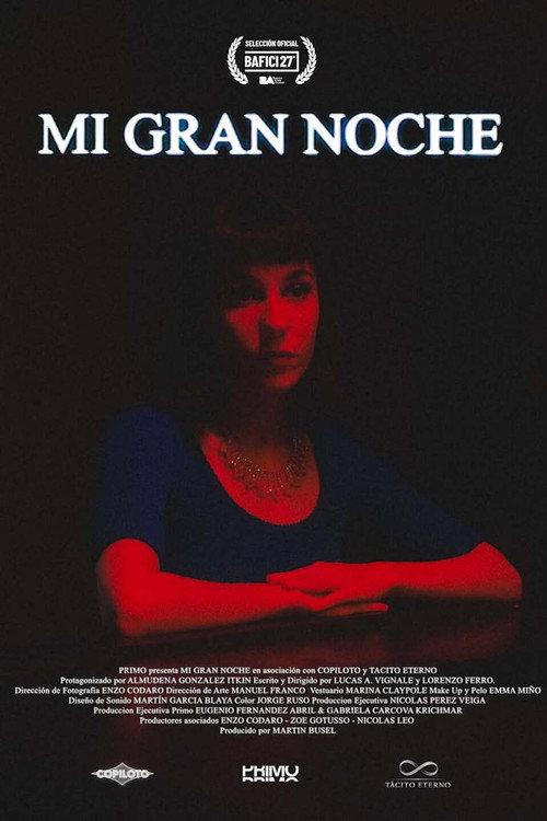 Mi gran noche 2026 official movie poster
