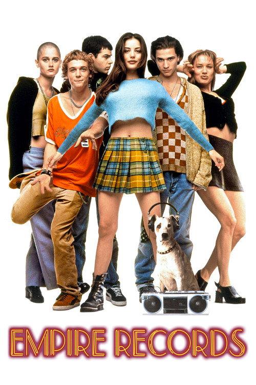 Empire Records 1995 official movie poster