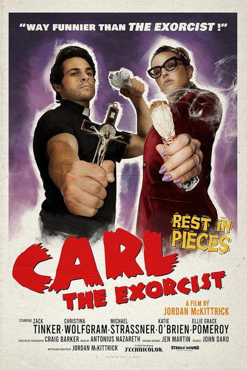 Carl the Exorcist 2021 official movie poster