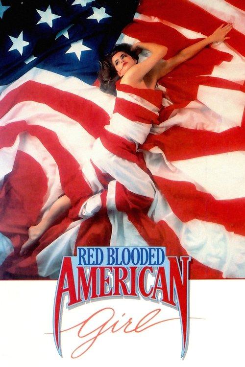 Red Blooded American Girl 1990 official movie poster