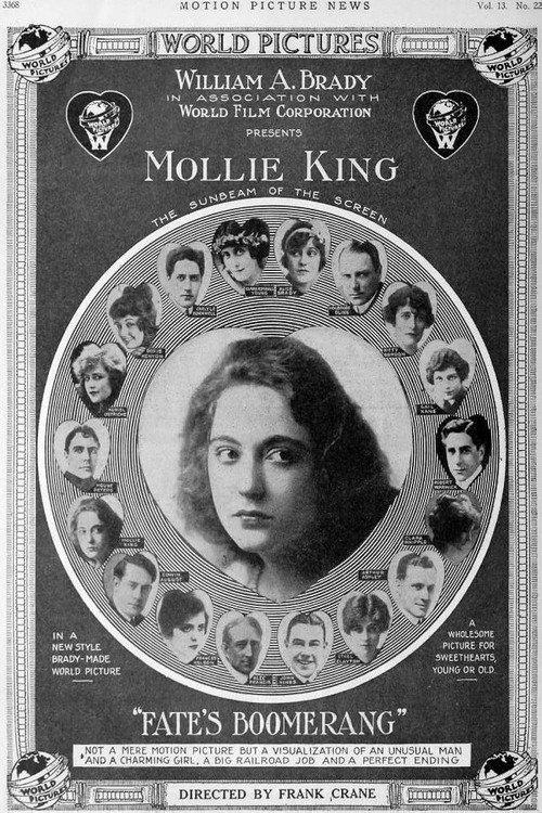 Fate's Boomerang 1916 official movie poster