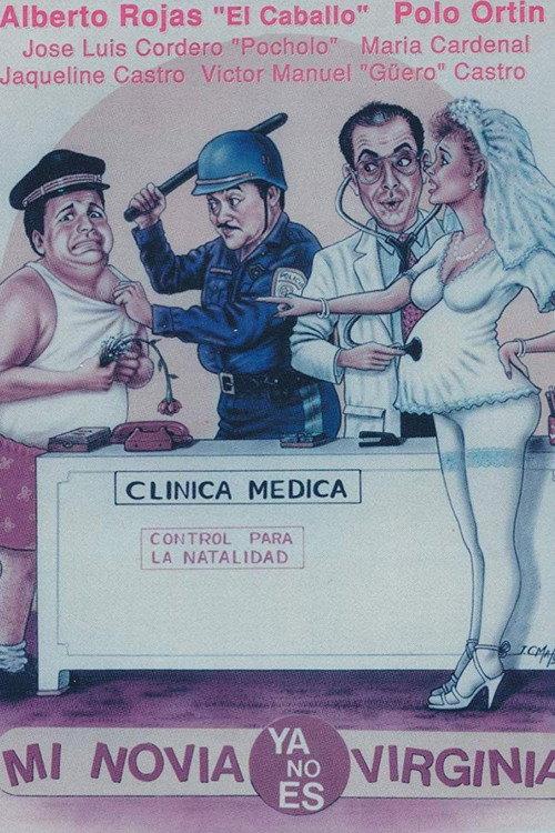 Mi novia ya no es Virginia 1993 official movie poster